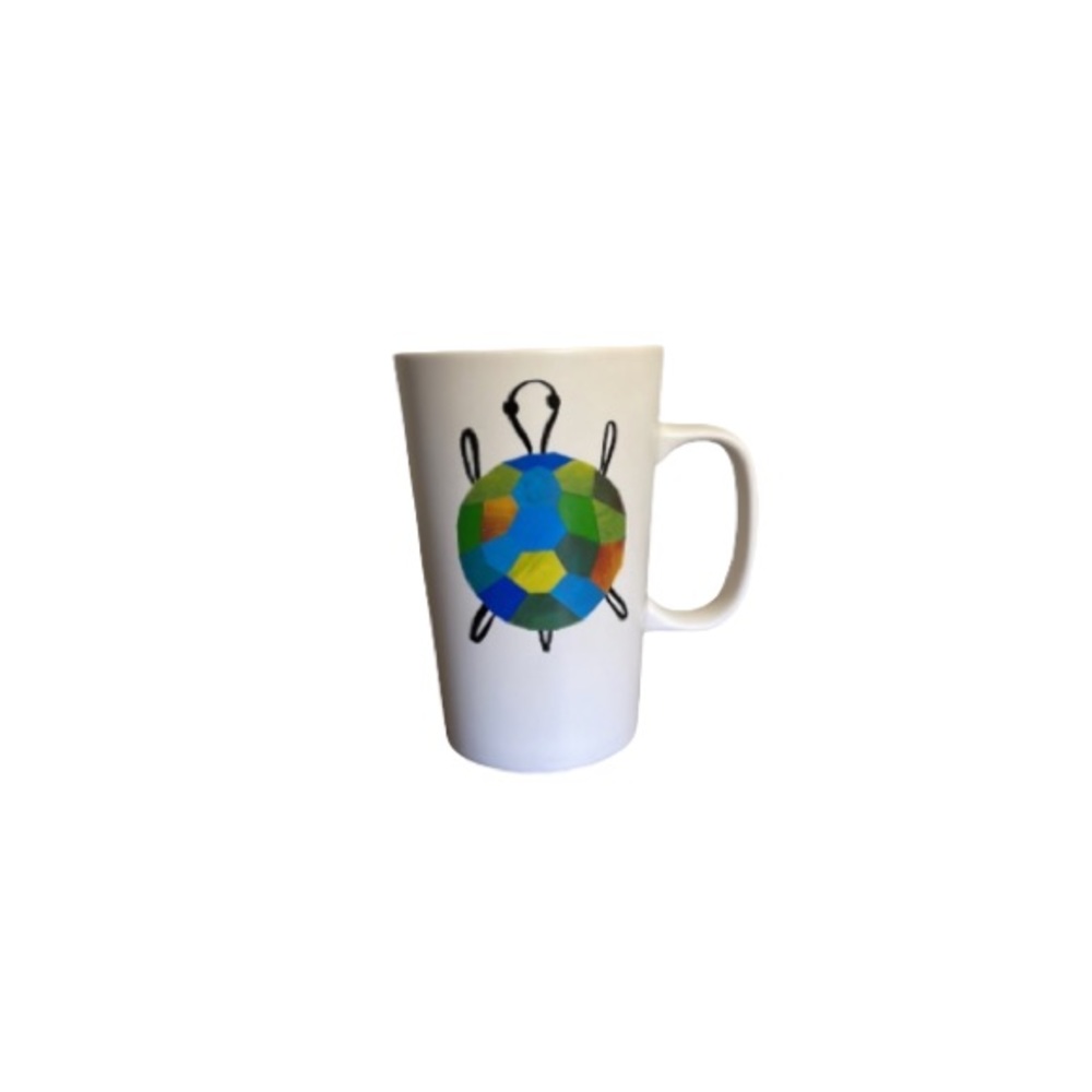 Starbucks “Tortoise and Hare” 16 oz. White and Multicoloured Ceramic Mug